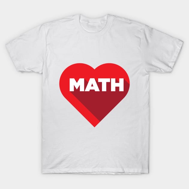 Maths lover T-Shirt by samzizou